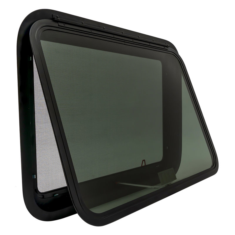 30" W X 22" H RV Push Out Exit Window