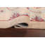 Tapis beige en laine touffeté à la main Floral