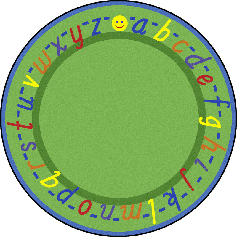 Tapis éducatif, Rond 7 pi 7 po