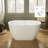 48'' x 26'' Freestanding Soaking Acrylic Bathtub-72159328