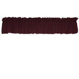 Pastorella Tailored 58'' W Window Valance