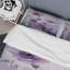 Violet Veil Delicate Poppies Moment - Ensemble de housse de couette Poppies-107147392