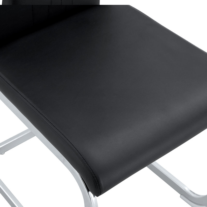 Chaise Modern Elegance, Noir, noir, noir, noir
