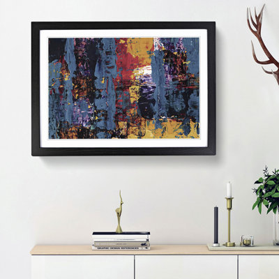 Abstract Art Painting Vol.230 by S.Johnson - Picture Frame Painting Print