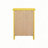 Vibrant Yellow Casual Nightstand