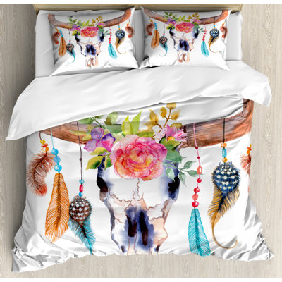 Bloomsbury Market Baskin Duvet Cover Set with Pillowcases