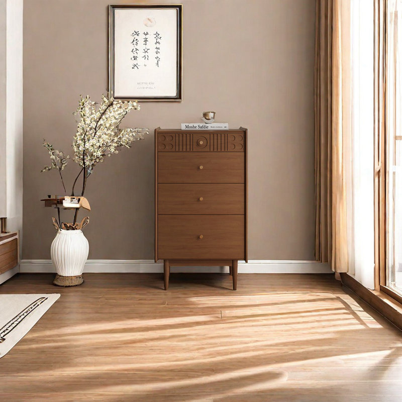 Commode d'appoint Modern, Brun