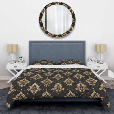 Ensemble de housse de couette Glam Damask