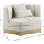 Fauteuil en velours de 47,75 po Marquis-1379466761