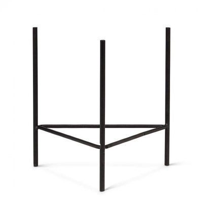 Support pour plante à trépied noir