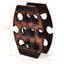 Cecily Wine Bottle Rack in Brown