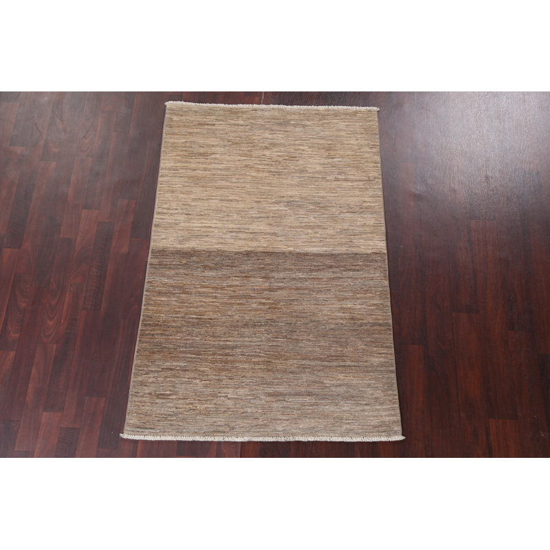 Tapis oriental moderne Gabbeh Kashkoli noué à la main 4 x 6