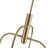 4 - Light Dimmable Sputnik Modern Linear Chandelier