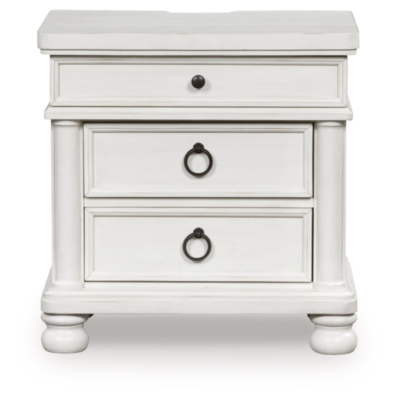 Greddinton Nightstand, White