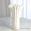 Organic Wave Oval Bowl-White-Lg-1405007400