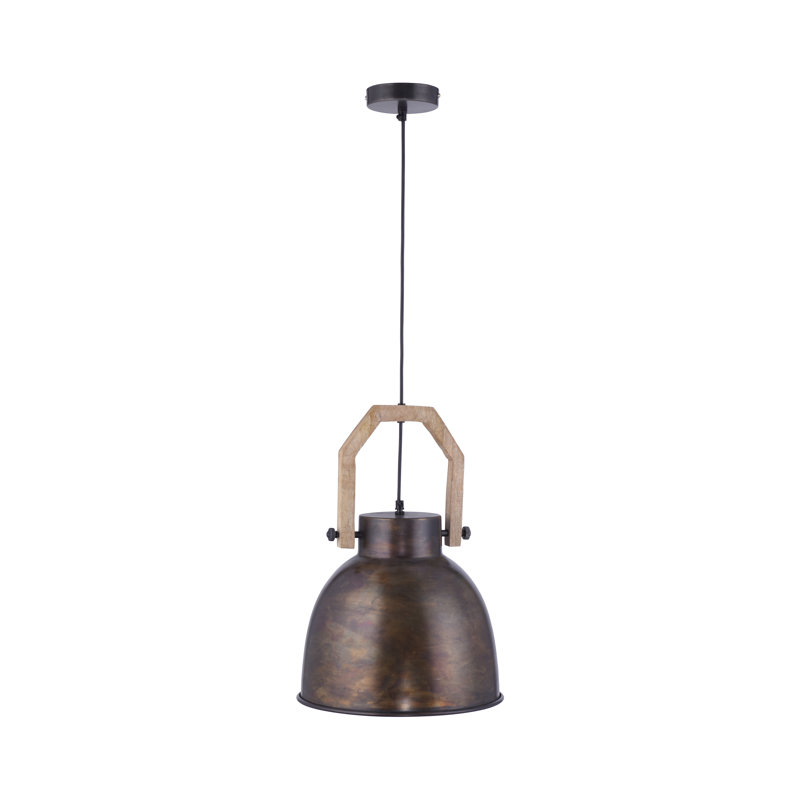 Mamie 1 - Light Brown Dome Pendant