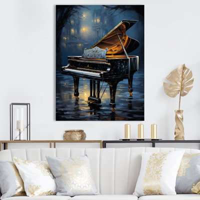 «Piano Forest Reflection II», reproduction sur toile