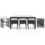 Emiya 8 - Person Patio Dining Set with Rectangular Table-1245937320