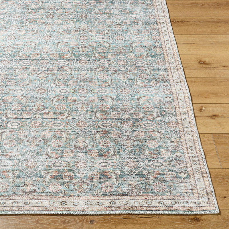 Alston Machine Washable Area Rug, Rectangle 5'3" x 7'3"