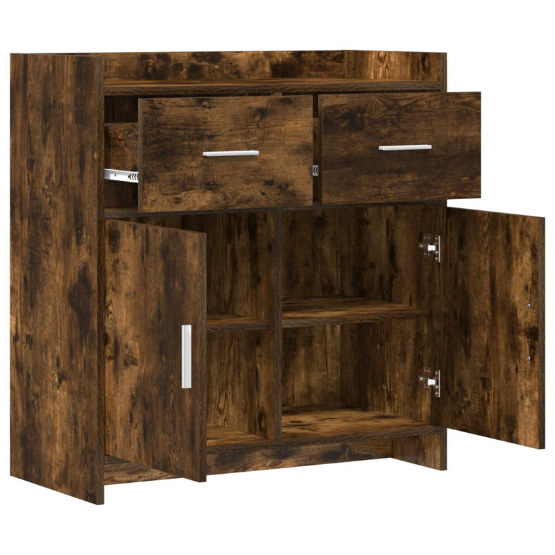 75cm Sideboard, Smoked Oak