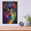  «Shiba Close Up» par Dean Russo, art mural en métal, 12 po x 16 po-271025457