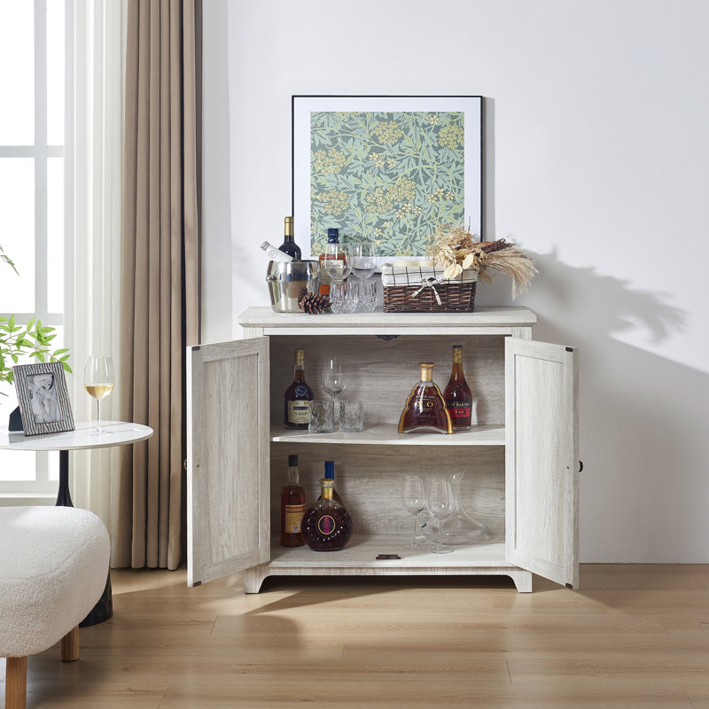 Buffets et buffets de rangement spacieux, armoire moderne en bois aggloméré pour la cuisine