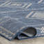 Tapis intérieur / extérieur bleu Achyut Southwestern-353641969