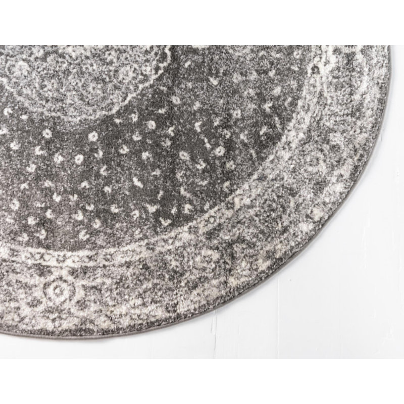 Oriental Indoor Rug, Round 7'10"