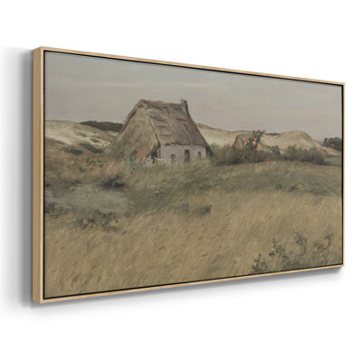 Série paysage - Mxxxviii - Toile tendue avec châssis encadré - Prêt à être accroché