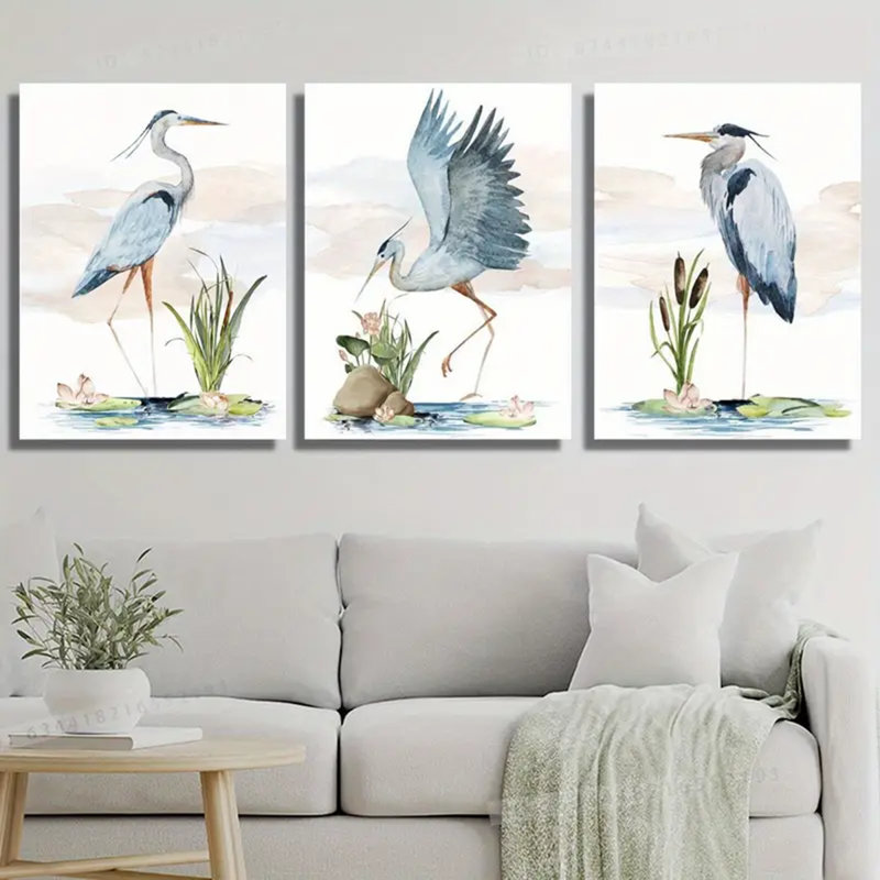 3 Piece Wrapped Canvas Print