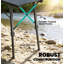 Table de camping robuste, table pliable, table portable avec deux hauteurs réglables