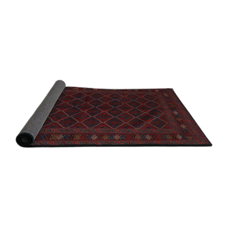 Tapis rouge à motif sud-ouest, Rond 6 pi