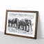 Elephants in Sri Lanka - Picture Frame Painting Print-56841829-56841828