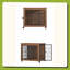 Meuble pour chien avec roulettes pour petits chiens-335919356