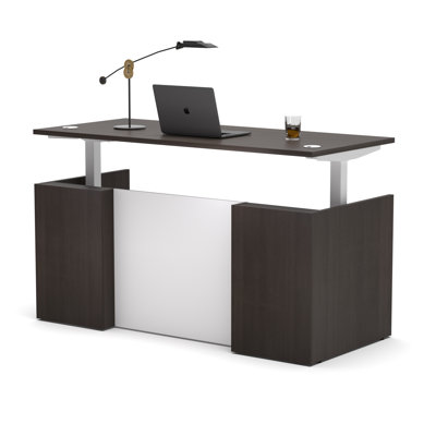 Nedelea Adjustable Height Executive Standing Desk