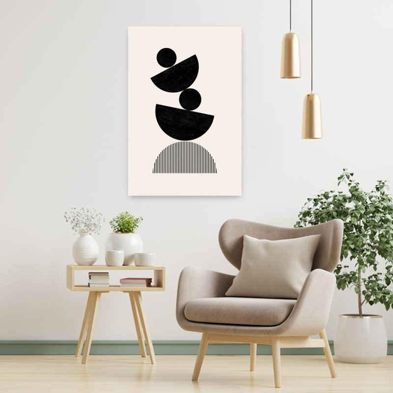 Art contemporain, art contemporain abstrait, H 24 po x l 16 po