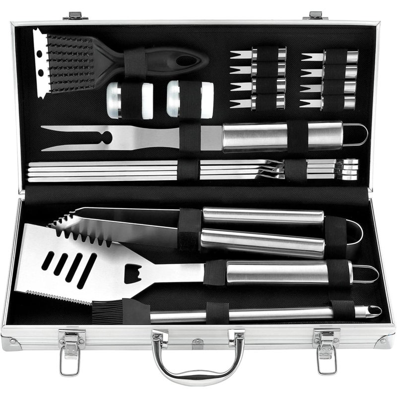 Stainless Steel Non-Stick Grilling Tool Set