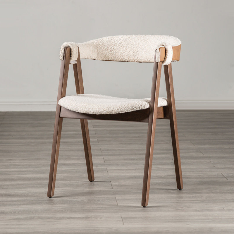 Chaise d'appoint Mid-Century moderne 2 pièces