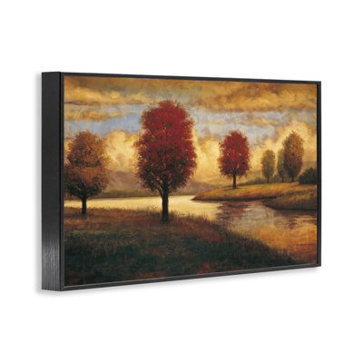 «Trees with Reflections», estampe numérique, conception de Gregory Williams