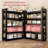 39" W*77" H Book Shelf, 5 Tier Metal Wide Bookshelf,Heavy Duty Book Shelfs, Adjustable Shelving Unit, TallBookcase, Industrial Bookshelf for Living Room, Bedroom, Officeand Library-586186267