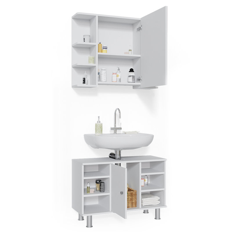 Badmöbel-Set, White