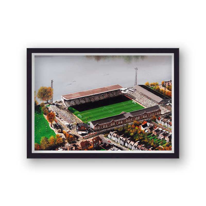 Fulham Fc - Craven Cottage - Football Stadium - Vintage - Single Picture Frame Print
