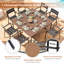 Ensemble repas extérieur pour 8 personnes Amiko Square-261361132