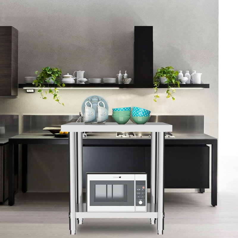 Cheryn Metal Prep Table