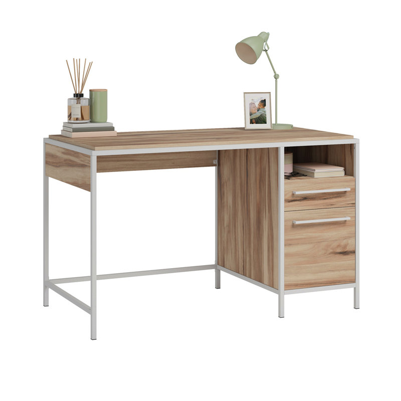 Bureau, finition brune