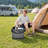 Portable Toilet, 330 lbs Load Capacity, Folding Camping Toilet for Adults, Outdoor Travel Potty with Carry Bag, Trash Bags, Suitable for Home Use, RV Travel, Camping, Hiking, Boating, Car, Trips
