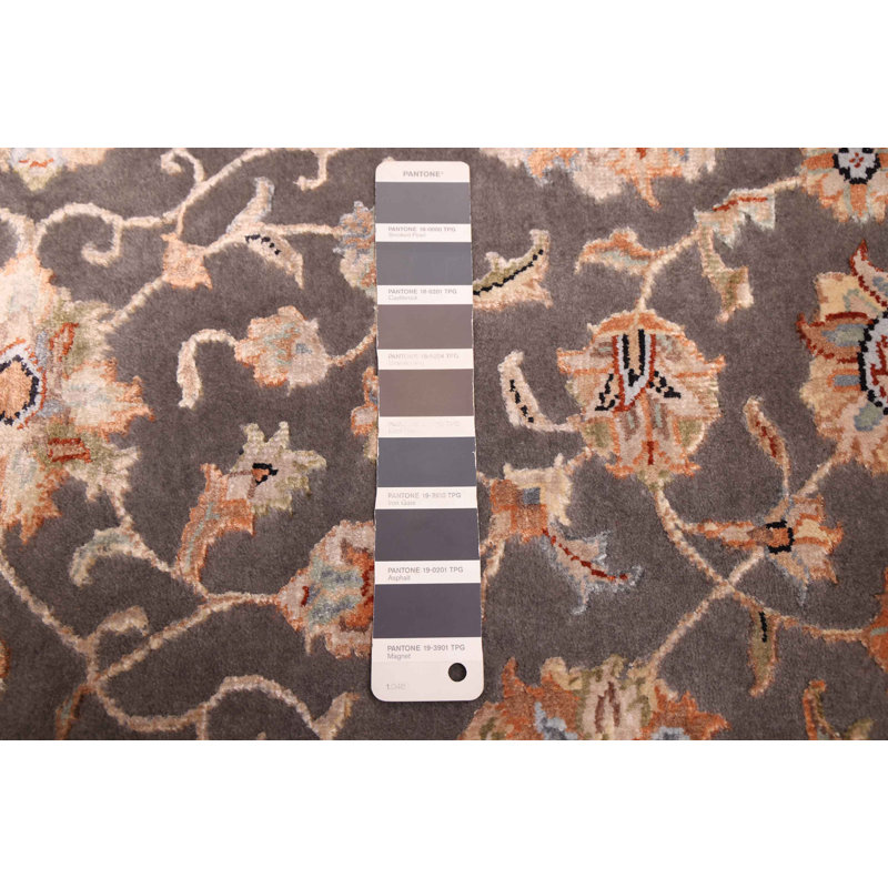 Tapis gris Mirzapur 6 pi 0 po x 8 pi 11 po