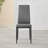 High Gloss Wood Extendable Dining Table Set with Upholstered Dining Chairs-1574562687-1574558783