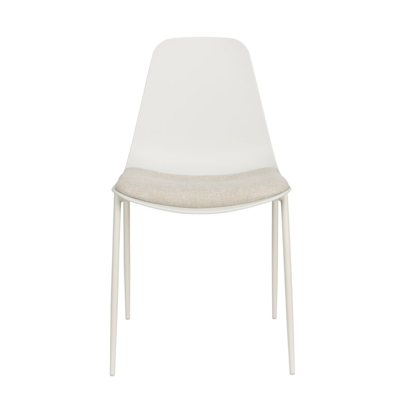 Jeffrey Dining Chair, White