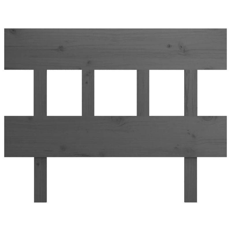 Jasee Solid Wood Headboard, Grey, 153.5 x 81 cm